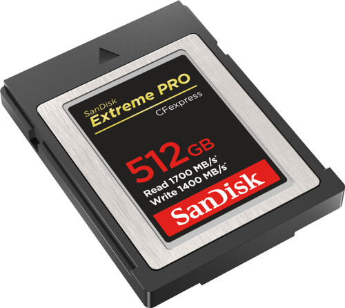 SanDisk - 512GB Extreme PRO CFexpress Memory Card