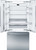 Bosch - Benchmark Series 19.4 Cu. Ft. French Door Built-In Smart Refrigerator - Stainless Steel