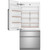 Café - 20.2 Cu. Ft.Built-In Refrigerator with Bottom Freezer and Wi-Fi - Stainless Steel Left Hinge Door