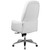 Flash Furniture - Hansel Traditional High Back Tufted LeatherSoft Multifunction Ergonomic Office Chair w/Arms - White