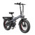 Heybike - Mars 2.0 Foldable E-bike w/ 45mi Max Operating Range & 28 mph Max Speed - Grey