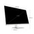 HP - 27" IPS LED FHD Monitor with Adjustable Height (HDMI, VGA) - Silver & Black