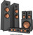 Klipsch - Reference Series Dual 8" 600-Watt Passive 2-Way Floor Speaker (Each) - Black