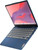 Lenovo - Flex 3i 12.2" WUXGA Touch-Screen Chromebook Laptop - Intel N100 with 4GB Memory - 64GB eMMC - Abyss Blue