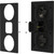 MartinLogan - Dual 5-1/4" 125-Watt Passive 2-Way In-Wall Speaker (Each) - Black