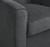 OSP Home Furnishings - Cassie Swivel Arm Chair - Charcoal