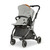 Romp & Roost - LUXE Flight Single or Double Stroller including the Hatch 3-in-1 Bassinet - Grey/Black