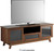 Salamander Designs AV Basics Cabinet for Flat-Panel TVs Up to 70" - Medium Walnut