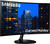 Samsung - 390C Series 27" LED Curved FHD AMD FreeSync Monitor (HDMI, VGA) - Black