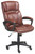 Serta - Executive Office Chair - Cognac Brown