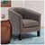 Simpli Home - Austin 30 inch Wide Tub Chair - Distressed Slate Gray