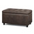 Simpli Home - Cosmopolitan Storage Ottoman - Distressed Brown