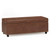 Simpli Home - Kingsley Large Storage Ottoman - Distressed Saddle Brown