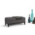 Simpli Home - Oregon Storage Ottoman - Slate Gray