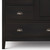 Simpli Home - Redmond Medium Storage Cabinet - Hickory Brown