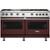 Viking - Professional 5 Series 8 Cu. Ft. Freestanding Double Oven LP Gas Convection Range - Kalamata Red