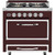 Viking - Tuscany 3.8 Cu. Ft. Freestanding Dual Fuel True Convection Range - Kalamata Red