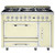 Viking - Tuscany 6.2 Cu. Ft. Freestanding Double Oven Dual Fuel True Convection Range - Vanilla Cream