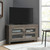 Walker Edison - Transitional Modern Farmhouse Wood Corner TV Stand for TVs up to 50" - Grey Wash