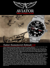 Aviator 45mm Russian Watch 3105/1735387B