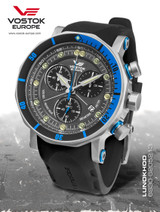 Vostok-Europe Lunokhod 2 Grand Chrono Tritium Tube Watch 6S30/6205213