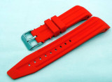 Vostok Europe Mriya Silicon Strap 24mm Red-Mry.24.S.S.R