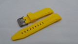 Vostok Europe Lunokhod Silicon Strap 25mm Yellow-Lun.25.S.M.Y