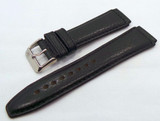 Poljot Leather Strap 18mm Black-Pol.18.L.S.Bk