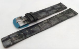 Poljot Leather Strap 18mm Grey-Pol.18.L.S.Gr