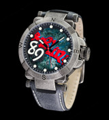 The Fall Of The Berlin Wall Watch - 42mm Colored Dial - Leather