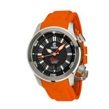 Ocean Crawler Paladino WaveMaker Black Automatic watch 3-strap kit 