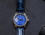 Molnija Tribute 1984 1 Blue In-House Hand-Wound Movement 