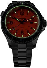 traser P67 Diver Orange Special-set Swiss-Made Tritium Watch 109379 Full-Kit