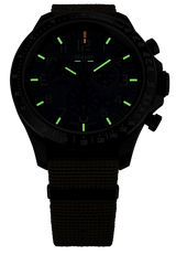 traser P67 Officer Pro Chronograph Khaki Swiss-Made Tritium Watch 109459