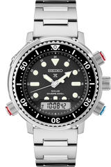 Seiko Prospex Solar Analog-Digital Diver's Watch SNJ033