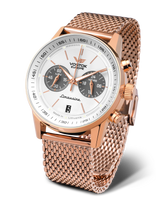 Vostok-Europe Limousine con pulsera cronógrafo reloj VK64/560B692B