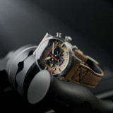 Avi-8 Dambuster 617 Squadron 80e anniversaire Montre chronographe double temps édition limitée camouflage av-4107-02