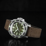 Spinnaker rompduiker alligator groen automatisch horloge sp-5088-03