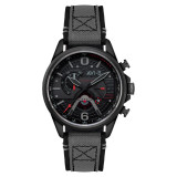 Reloj Avi-8 Hawker Harrier doble cronógrafo retrógrado negro carbón av-4056-0b