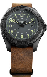 Pre-elsket traser P96 OdP Evolution Grå Sveitsisk-laget Tritium Watch 109036-PO