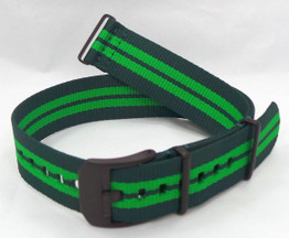 Vostok Europe Almaz NATO Ballistic Nylon Strap 22mm Green/Green-Alm.22.N.B.G.G