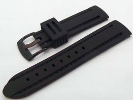 Moscow Classic Silicon Strap 22mm Black-MC.22.S.B.Bk