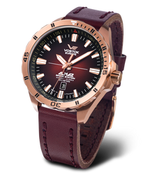 Vostok-Europe Almaz Automatic Watch on Leather Strap NH35A/320B679