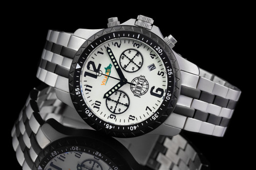Iron Wolf Full Lume Dial Military Chronograph Watch P712304