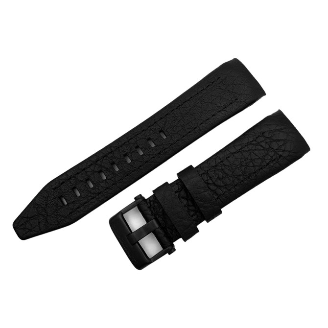 Vostok Europe Lunokhod Lederarmband 25 mm schwarz-lun.25.lbbk