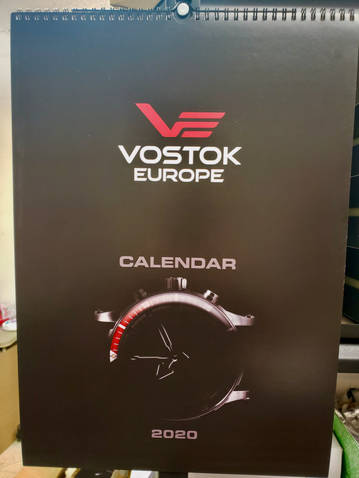 Vostok-Europe 2020 Calendar 