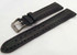 Aviator Leather Strap 20mm Black-Avi.20.L.M.Bk