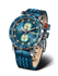 Montre sous-marine chronographe méca-quartz Vostok Vostok-Europe 571 (vk61/571a610)