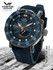 Veareone blauw hybride-automatisch titanium horloge-px84/620h658