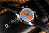 Roebuck Diviso Orange/Blå automatisk klokke på skinn 